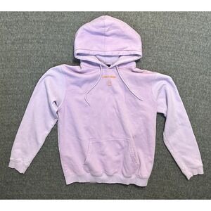Lonely Ghost Hoodie Text Me When You Get Home XL Purple Puff Orange
